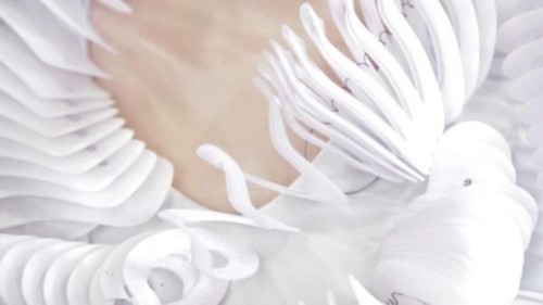 荷兰设计师设计会“呼吸”的3D打印服装